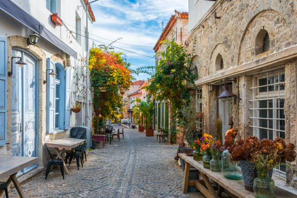 Alaçatı sokakları